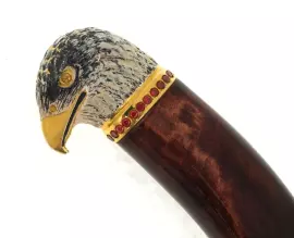 Нож на подставке "Сокол" Златоуст