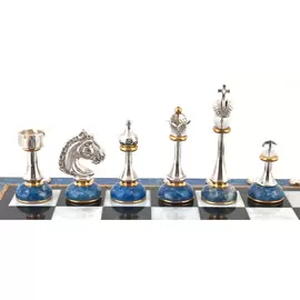 Lapis lazuli chess "Royal"