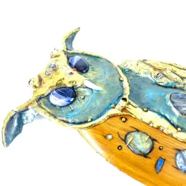 Композиция "Мудрый Филин" (Матай, бронза, медь) Композиция "Мудрый Филин" (Матай, бронза, медь)