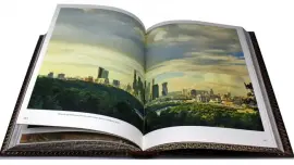 Книга в кожаном переплете "Москва" на английском, в коробе Книга в кожаном переплете "Москва" на английском, в коробе