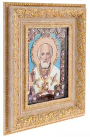 Икона "Николай Угодник" (живопись)