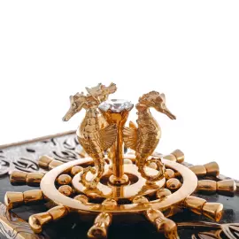 Шкатулка "Морская" Златоуст