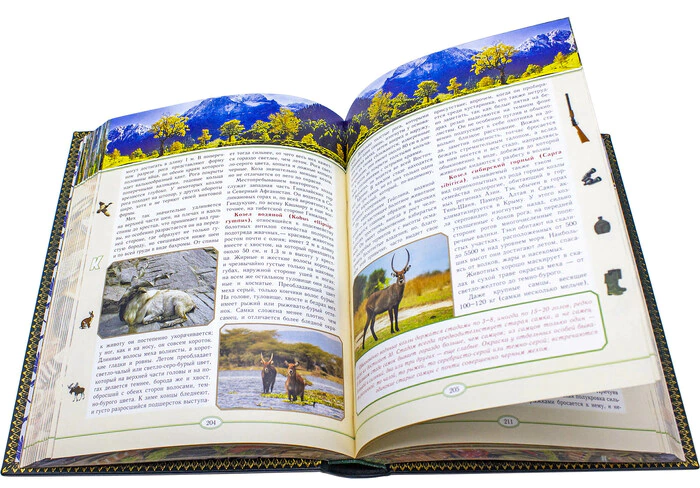 Gift book "Russian Hunting", L.P.Sabaneev