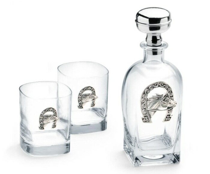 Horseshoe Whiskey Set