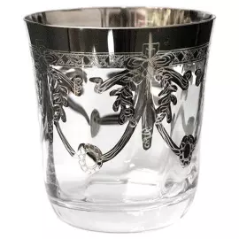 Platinum water set of 6 glasses