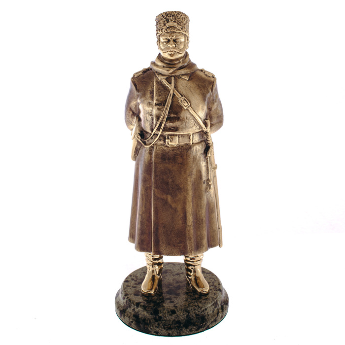 Bronze statuette "Policeman"