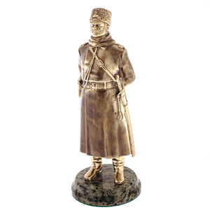 Bronze statuette "Policeman"