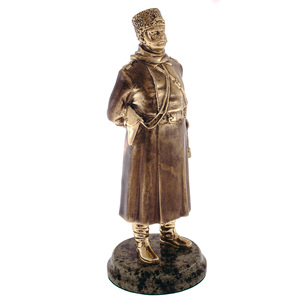 Bronze statuette "Policeman"