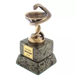 Статуэтка из бронзы "Спасибо врачам"