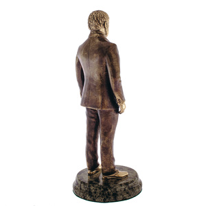 Bronze statuette "Ramzan Kadyrov" (serpentine)