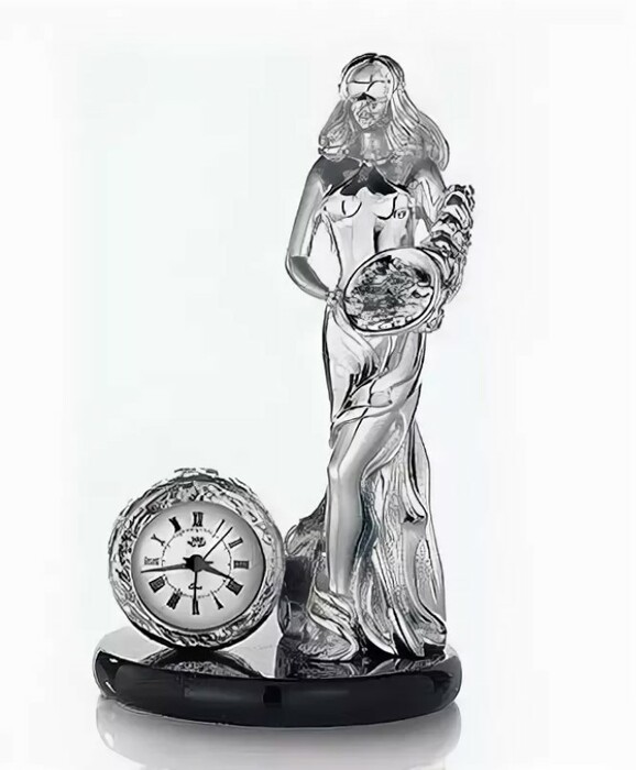Sculpture "Fortune with a clock"