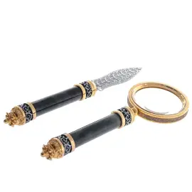 Набор кабинетный из нефрита, Златоуст