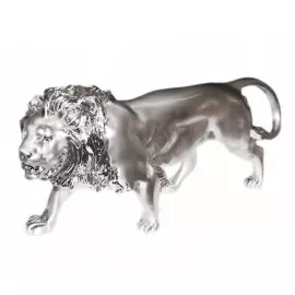 Скульптура "Лев в прыжке"