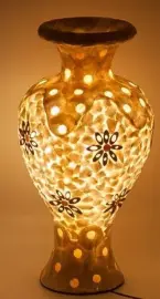 Светильник из перламутра "Ваза" Светильник из перламутра "Ваза"