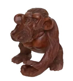 Статуэтка "Обезьяна "Не скажу" Статуэтка "Обезьяна "Не скажу"