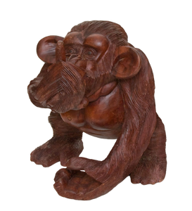 Statuette "Monkey-"I won't say"