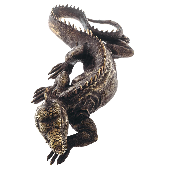 Bronze sculpture "Iguana"