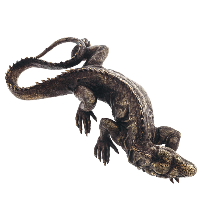Bronze sculpture "Iguana"
