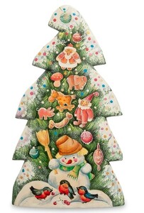 Фигурка резная "Елка"