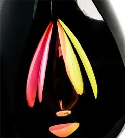 Пресс-папье (черный, с желтыми и розовыми вставками) Пресс-папье (черный, с желтыми и розовыми вставками)