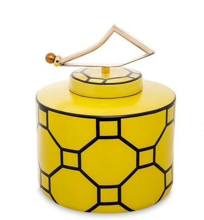 Decorative vase "Canary's Wing" (set of 3 pieces)