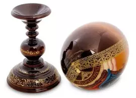 Яйцо-икона "Господь Вседержитель"