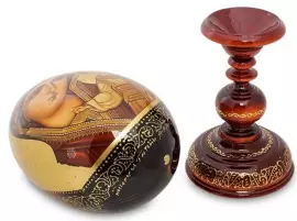 Яйцо-икона "Казанская Пресвятая Богородица"