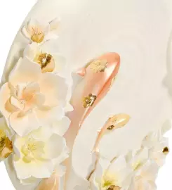 Часы "Карпы кои" розовые