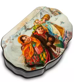 Шкатулка "Подружки" автор Дубовикова