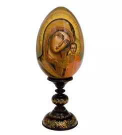 Яйцо-икона "Казанская Божья матерь" (автор Рябова Г.)