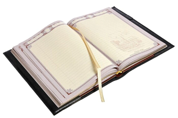 Neftegaz-5 A5 daily planner (black)