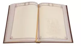 Ежедневник «Строителю-1» формата А5, красный