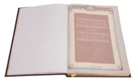 Ежедневник «Строителю-1» формата А5, красный