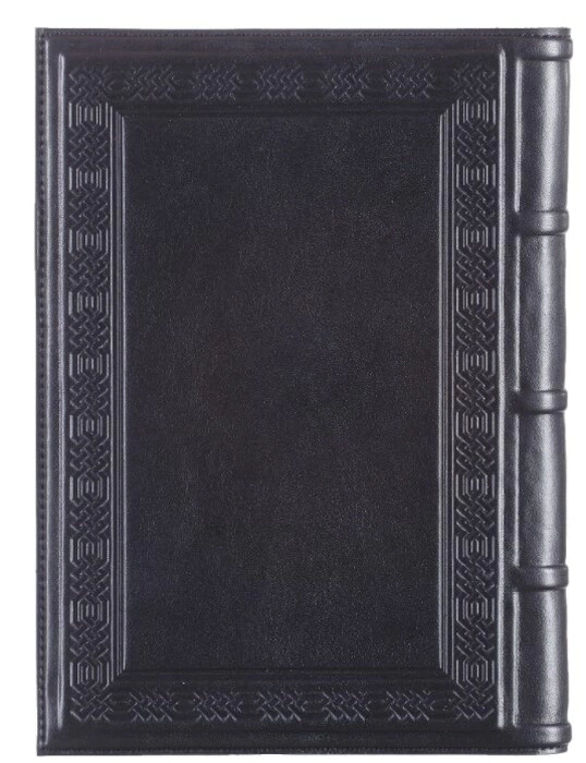 Daily planner "To the Builder-3" in A5 format (black)