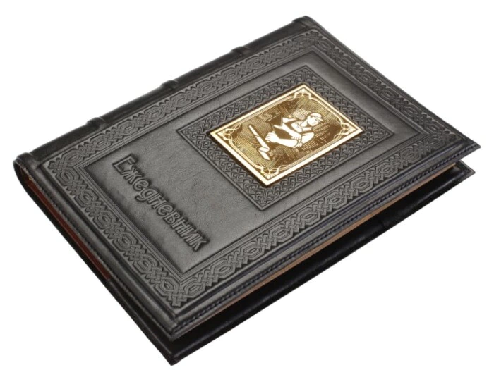 Daily planner "To the Builder-3" in A5 format (black)