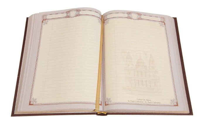 Daily planner "To the Builder-3" in A5 format (black)