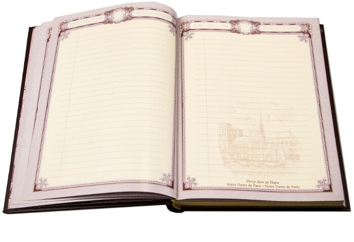 Diary "Fireman-6" A5 format (black)