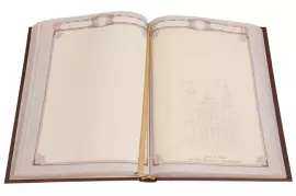 Ежедневник «Брокеру-1» формата А5, красный