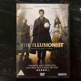 DVD-диск «Иллюзионист» с автографом. Эдвард Нортон