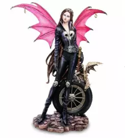 Статуэтка "Фея Байкер"