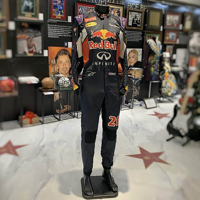 Personal body suit autographed by Daniil Kvyat