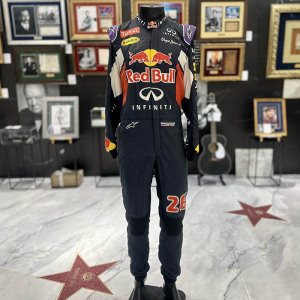 Personal body suit autographed by Daniil Kvyat