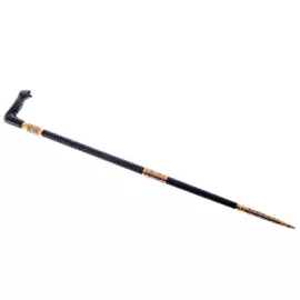 Трость "Бросок кобры" африканский орех, Златоуст