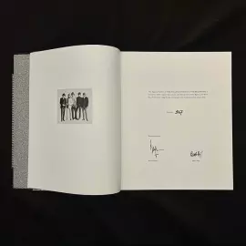 Книга с автографами. Билл Уаймен (The Rolling Stones), Бент Рей