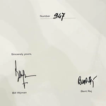 Книга с автографами. Билл Уаймен (The Rolling Stones), Бент Рей