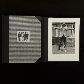 Книга с автографами. Билл Уаймен (The Rolling Stones), Бент Рей