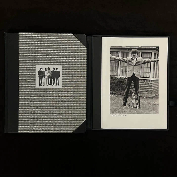 An autographed book. Bill Wyman (The Rolling Stones), Bent Ray