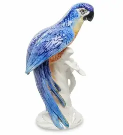 Статуэтка "Попугай Ара" (голубого цвета) Статуэтка "Попугай Ара" (голубого цвета)