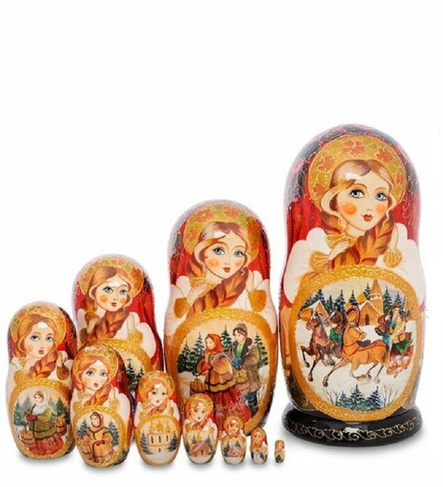 Матрешка 10м "Надежда" (Эх, прокачу)
