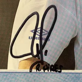 Фото с автографом. Робер Пирес